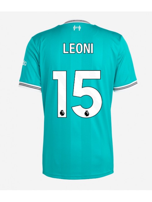 Liverpool Giovanni Leoni #15 Ausweichtrikot 2025-26 Kurzarm Liverpool Giovanni Leoni #15 Ausweichtrikot 2025-26 Kurzarm